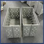 Custom Riveted Molybdenum Lanthanum Boat Corrosion Resistance Creep Resistance