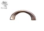 Iron Solid Metal Casket Handle Copper Color Big Size Funeral Coffin Fittings