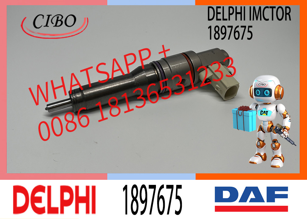 Part Number 1897675 Diesel Fuel Injector BEBJ1D00001 1925657 BEBJ1DO0003 1972591 For VOL-VO