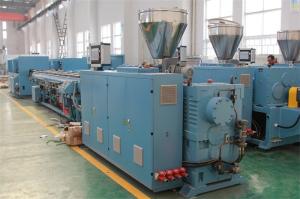 China 50 - 200mm Pipe Plastic Extrusion Machine SJSZ65 / 132 factory