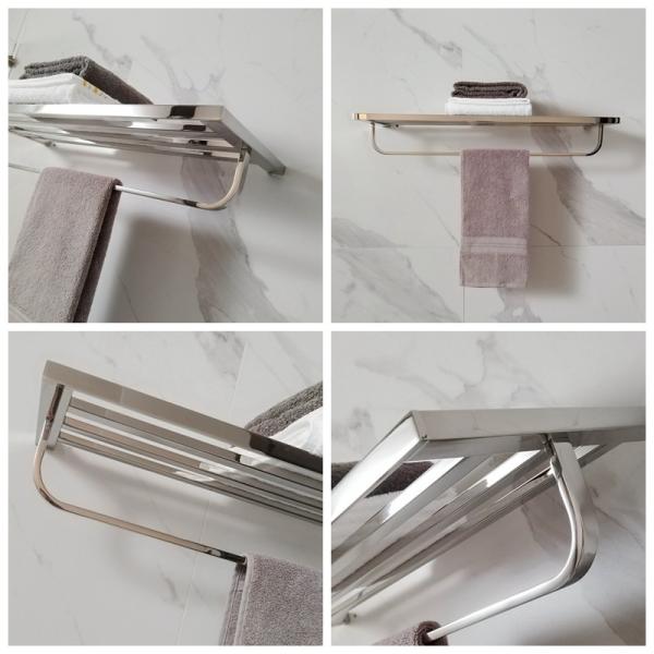 Wholesale Factory Price stainless steel Towel Rack Bathroom Accessory Towel