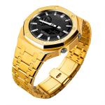 Stainless Steel Rubber Strap Watch Case for Casio G Shock GA2100 Luxury Value