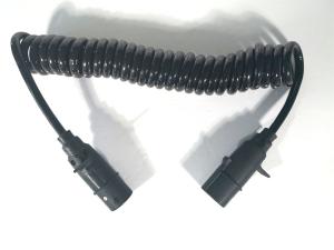 China Automotive 24V Trailer Cable Nylon Plug High Tension RV Blade Molded factory