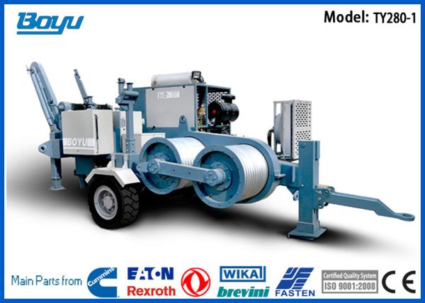 Cummins 298kw 280KN Hydraulic Conductor Puller With German Rexroth Pump Reducer