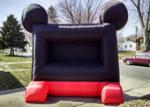 0.45 mm PVC Commercial Rental Outdoor Inflatable Film Screen For Family