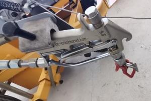 China Airless Spraying Pavement Line Striping Cold Paint Single Gun Road Marking Machine factory