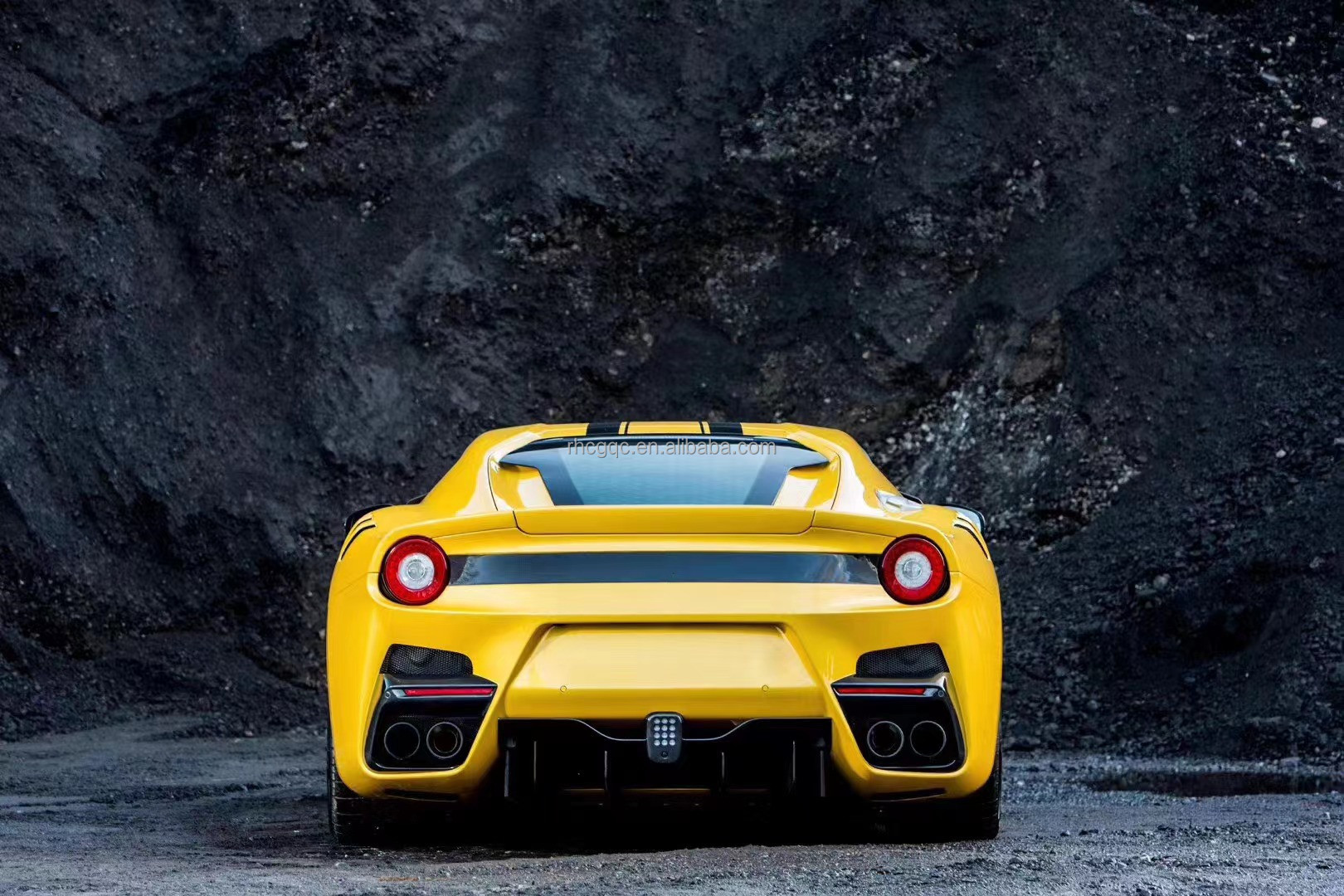 New Product for Ferrari F12 Body Kit F12 Upgraded TDF Style Front and Rear Bumpers