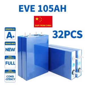 China 32pcs Grade A LiFePo4 Battery 3.2V 105AH for -Ukraine Collaboration factory