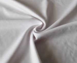 China 150 Gsm 97 Cotton 3 Spandex Fabric , 4 Way Stretch Knit Fabric Easy To Wash factory