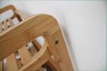 Modern Appearance Bamboo Home Furniture Natural Bamboo Shoe Rack FDA Approved