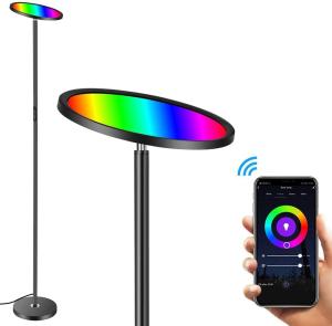 China 2700K-6500K 2000lm Smart Wifi Floor Lamp factory