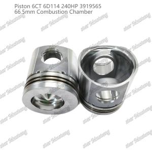 China Piston 6CT 6D114 240HP 3919565 66.5mm Combustion Chamber For Cummins Diesel Engine Repair Parts factory