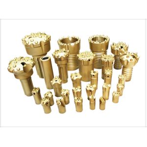 Mining Rock Drilling Tools Thread Button Bit, Taper Drill Bit, Cross Bit, Chisel