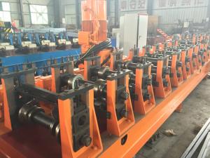 China Construction Scaffold Plank Anti skid walkway Board / Sheet Roll Forming Machine factory