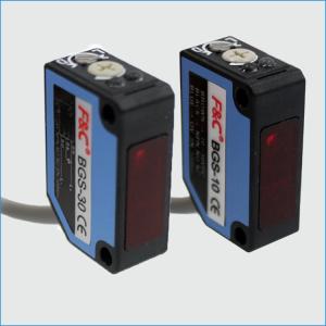 China NPN 12Volt Background Suppression Industrial Photoelectric Sensor factory
