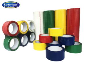 China Light Or Dark Blue Color Bopp Packing Tape With Pressue Sensitive Acrylic Adhesive factory