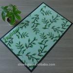 Cut pile printed 3D polyester door mat for home ,office