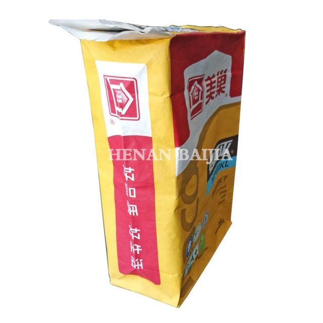 Industrial Pasted Valve Bags For Packaging Chemical Additive