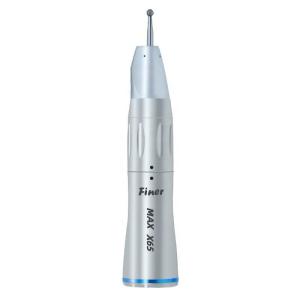 China Stainless Steel Dental Straight Nose Cone Handpiece Unit 25000RPM With Inner Water Spray factory