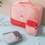 Small 420D Polyester Portable Outdoor First Aid Kit For Medicine Cosmetic