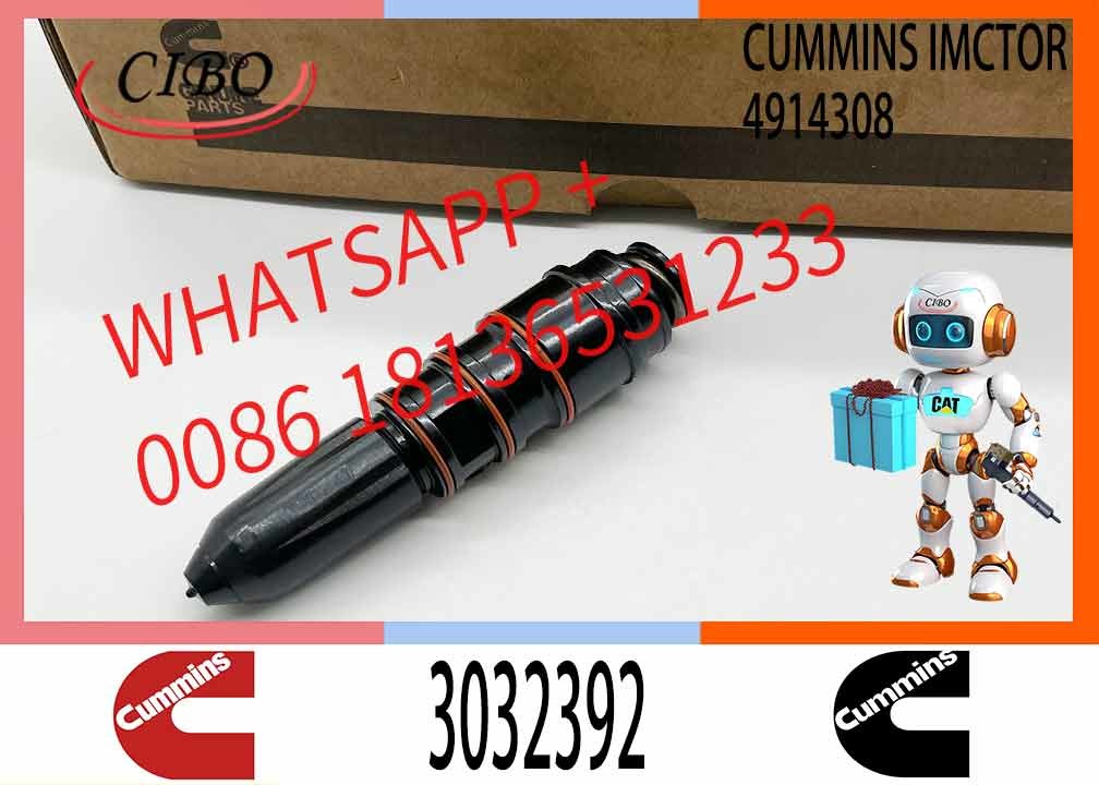 Cum mins NTA855 Engine Parts Diesel Fuel Injector 3054218/3054253/3032392/4914308/4914325 Genuine Fuel Injector 3054218