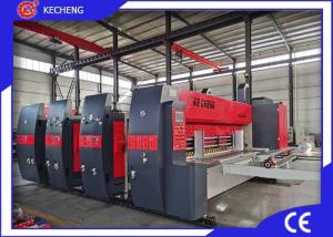 China Top Printing Lead Edge Feeding Flexo Printer Slotter factory