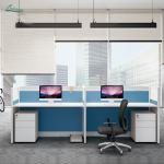 Window Separation Job Locations Customizable Frame Color in Silver for B2B
