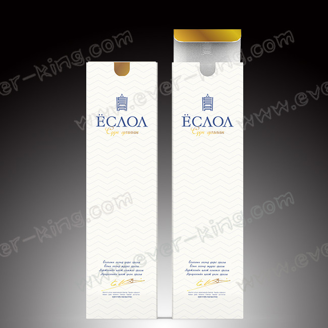 Biodegradable 400gsm Wine Bottle Carton 300*200*100mm
