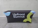 Printed Advertising Flag Banners Stretch Fitted Table Cloths & Event Table
