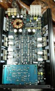 China ClassAB 60W 4CH car amplifier with bass romote control factory