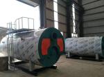 DN100 0.5t Gas Fired Hot Water Furnace Nature Circulation