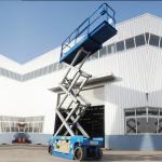 320KG Hydraulic Scissor Lift Platform Mini Outdoor Auto Mobile