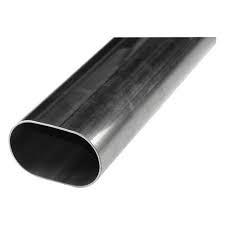 Carports Ss Oval Pipe , Oval Stainless Steel Tubing Customized Finishing