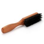 Custom LOGO Mens Grooming Kit 100% Natural Beech Wood Grade Beard Brush and Comb