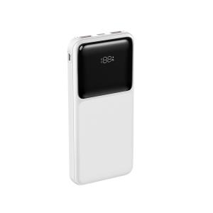 China ABS PC Built In Cable Power Bank 20000mAh Universal Compatibility With LED Indicator Lights factory