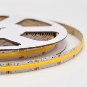 China 8mm Width COB LED Strips , 3000k Warm White LED Strip DC 12 Volt factory