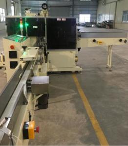 China Soft Facial Tissue Packing Machine , Tissue Paper Converting Machine PLC Control factory