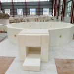 Little MgO Content Zircon Corundum Bricks for Glass Melting Furnace Erosion