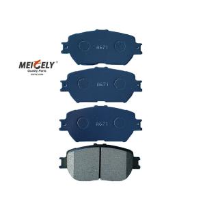 China A671 Automobile Brake Pad 04465-13050 / Sb35001 For Toyota Camry factory