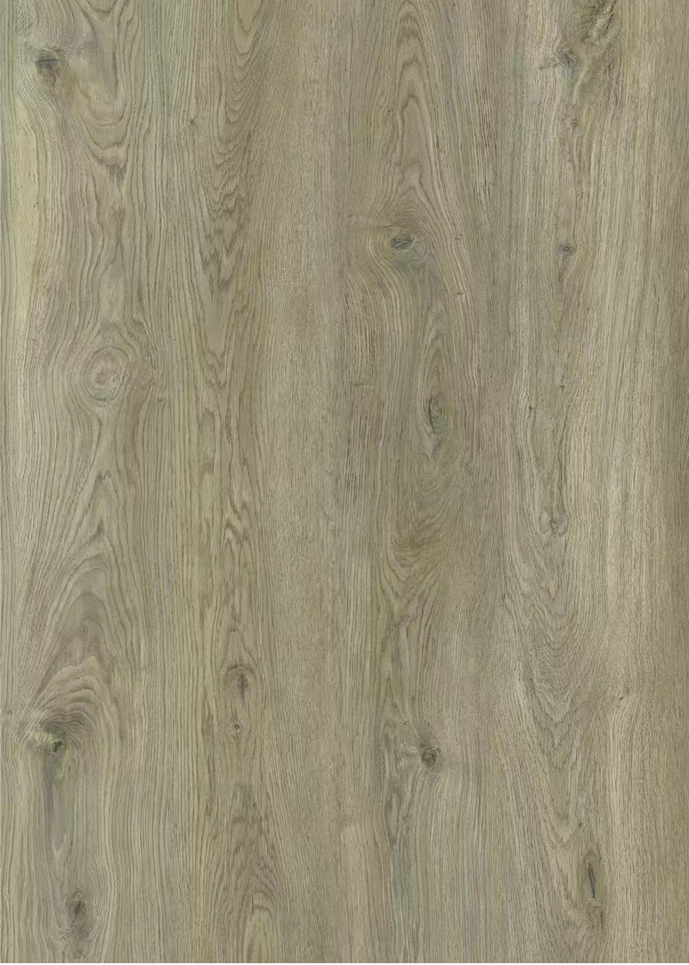 Fireproof SPC 5mm Oak Wood Grain Noise Prevention GKBM LS-W001 Greenpy