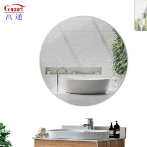 China Make a Statement with this Modern Frameless Round Glass Large Circle Bath Wall Mirror factory