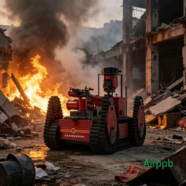 Gas Detection Robot equipped with high-definition imaging and communication systems