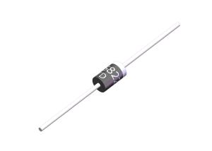 China 1N5820 1N5821 1N5822 Schottky Barrier Rectifier Diode IN5822 DO 27 Package factory