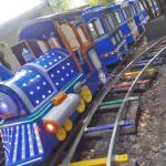 Oval Shape Tourist Train Rides , Scenic Train Rides For Toddlers