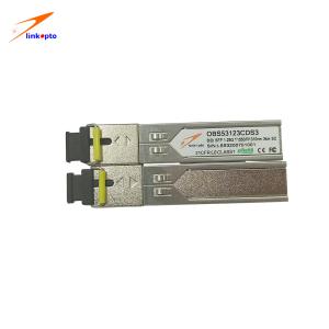 China 1550nm/1310nm 3KM SC Single Mode Optical Transceiver 1.25G factory