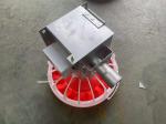 Plastic Broiler Chicken Feeder Chicken Feeding Line Parts White Red