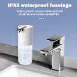 380ml Smart Sensor Dispenser IPX5 Waterproof 0-70cm Sensing Distance