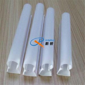 China LED PC Cover lampshade Plastic Profile Making Machine factory