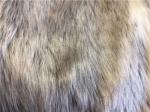 Mocha Color Ladies Faux Fur Gilet , Collarless Neck Faux Fur Coats TW75497