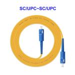 0.9mm 2.0mm Single Core Fiber Cable Sc Upc Patch Cord CE Approved